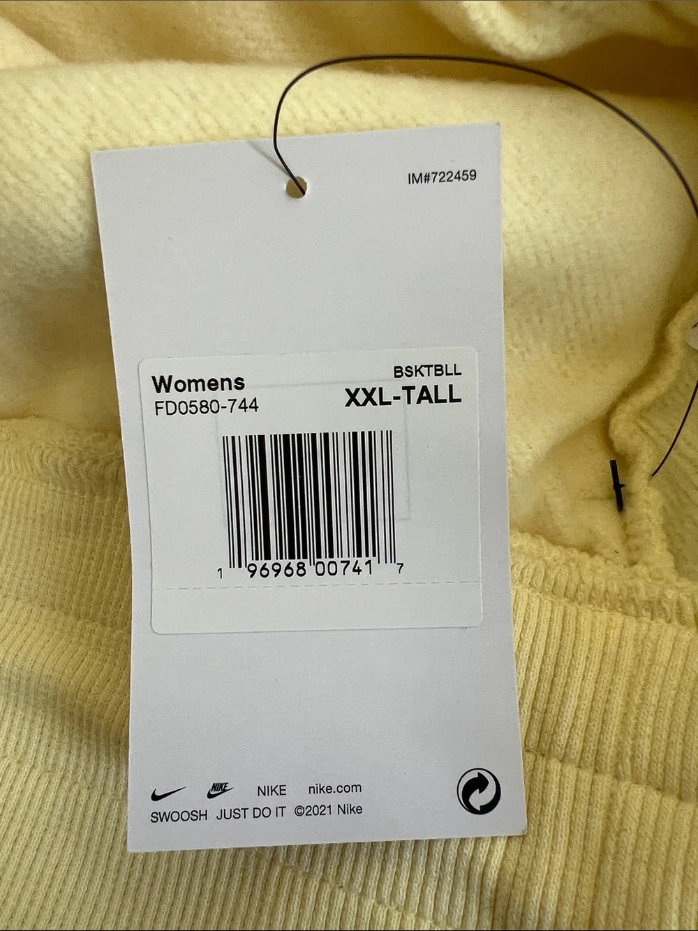 Nike WNBA All-Star 23 Fleece Basketball High-Rise Shorts